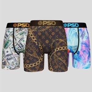 PSD men’s LUXURY GOOD 3 PACK BOXER BRIEFS